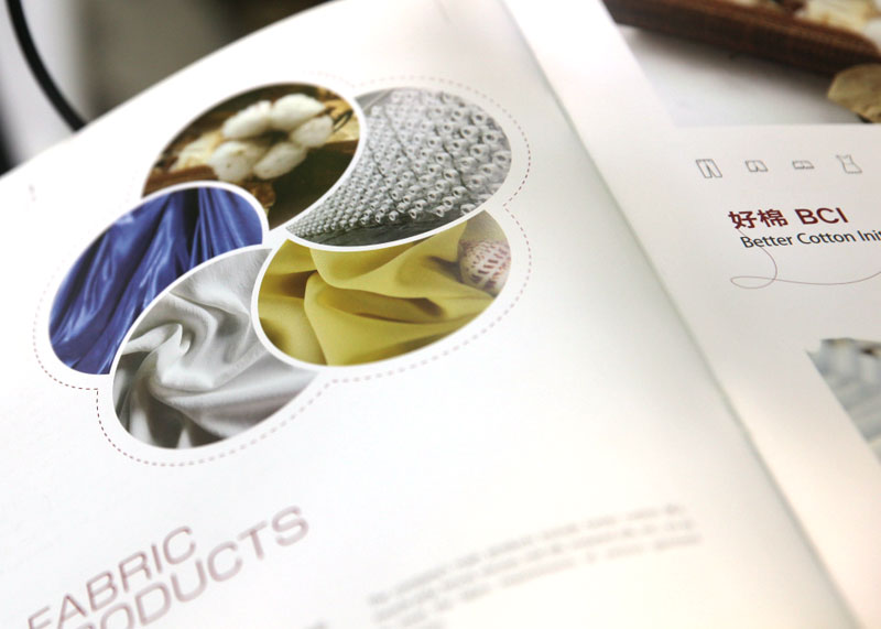 杭州宣传册设计公司与制衣企业合作