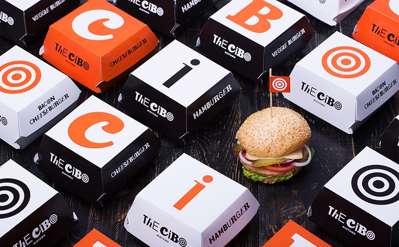各种意想不到的美食- 多元化汉堡餐饮创意包装设计