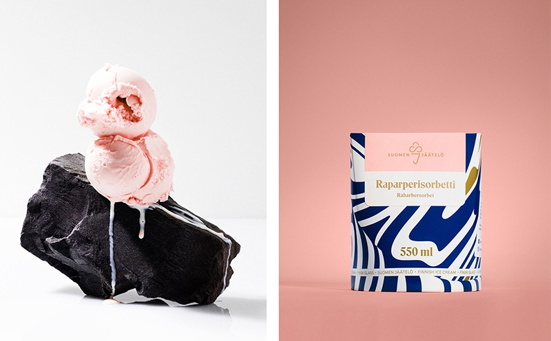 奶牛的魅力——芬兰冰淇淋包装设计