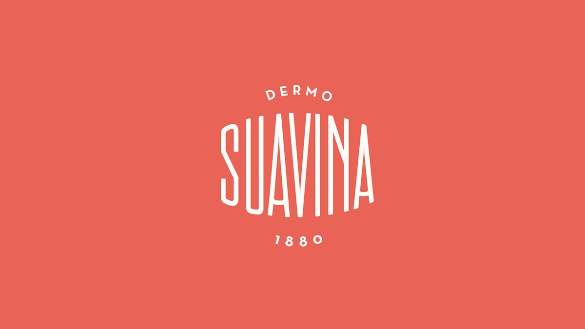 Suavina - 冬季护肤用品，唇膏包装盒设计。